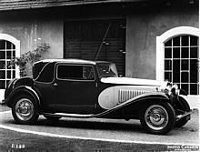 A Type 46 with a Faux Cabrilet works body in Molsheim 1930.